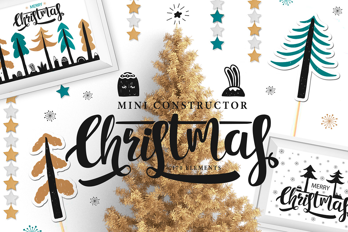 Christmas mini constructor, an Object Graphic by Alyonka_lis (Photo 1 of 11)