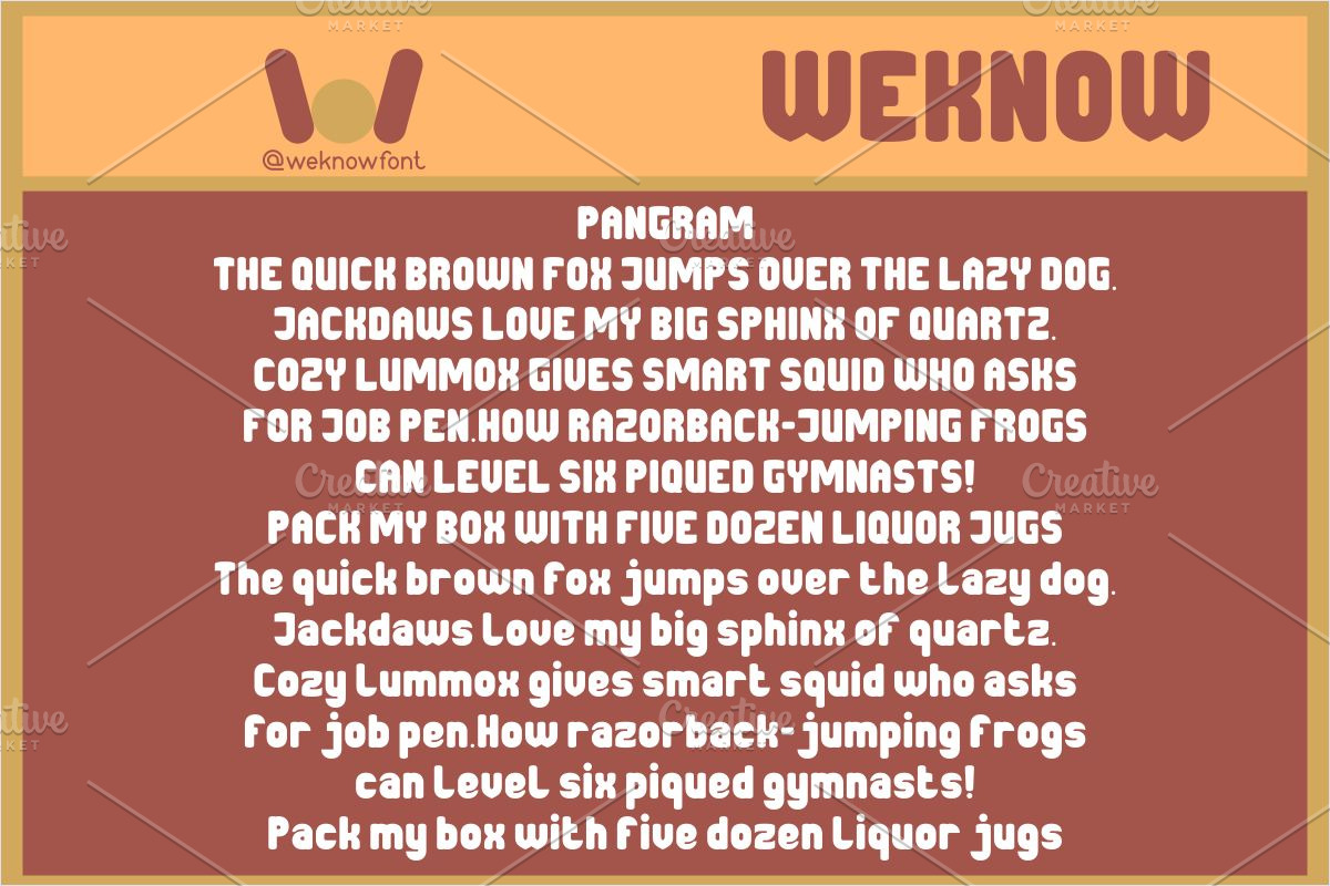 One Man Army font, a Sans Serif Font by weknow (Photo 6 of 8)