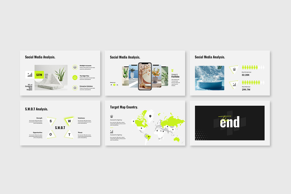 Digital Pitch Deck Presentation, a Presentation Template by KreateTribe (Photo 4 of 6)