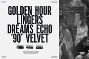 GC Horizon - Modern Bold Condensed, a Sans Serif Font by Glyphonic (Thumbnail 4 of 15)