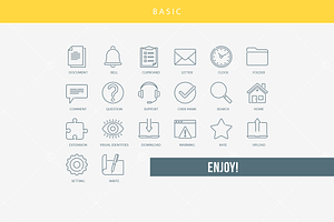 SEO Outline Icons