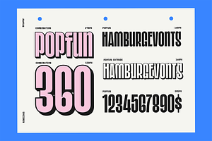 POPFUN - Font Duo