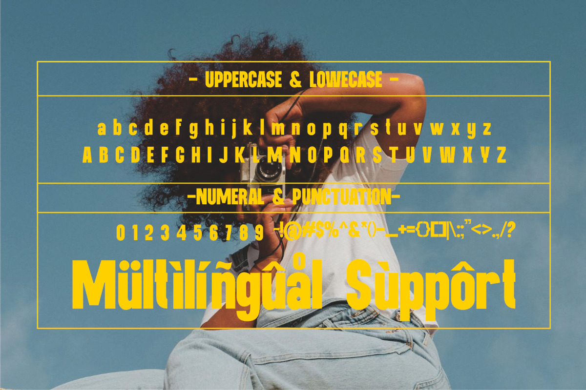 Wixi Display Bold Font, a Sans Serif Font by JNJ Studio (Photo 9 of 10)