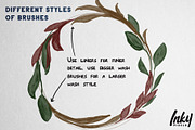 Watercolor & Wash Procreate Kit, a Brush Add-On by Inky Pixels (Thumbnail 5 of 6)