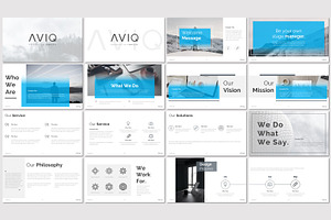 Aviq - Google Slides Template