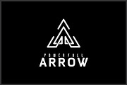 Letter A and Arrow Logo, a Branding & Logo Template by Atlantis X Nurman Arbai (Thumbnail 1 of 2)
