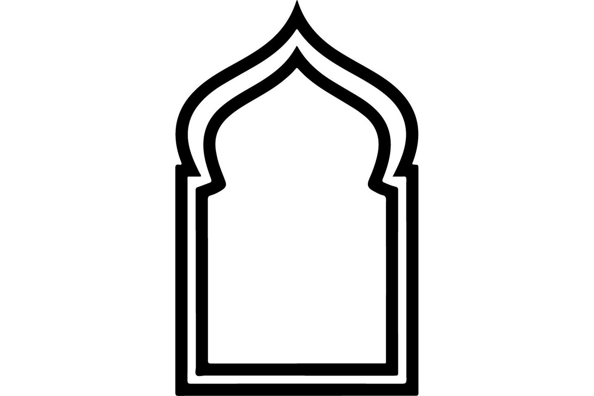 Minimal Islamic Arch Silhouette, an Object Graphic by Creativeshirt (Photo 4 of 17)