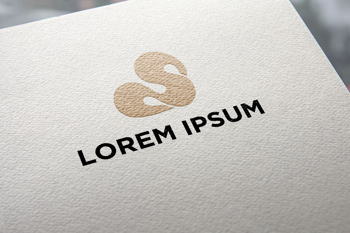 Letter S handmade logo concept, a Branding & Logo Template by REDVY CREATIVE