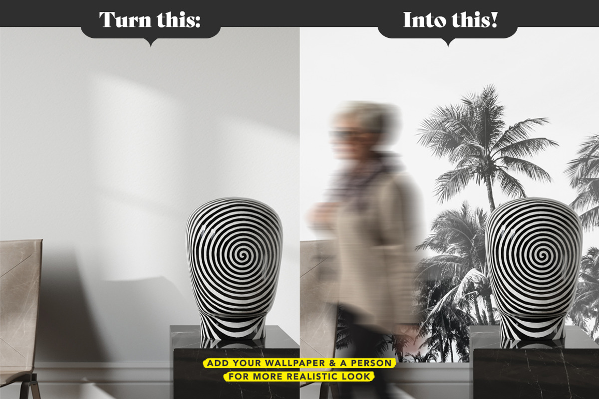 Wallpaper Mockups, a Product Mockup by Frisk Shop (Photo 2 of 16)