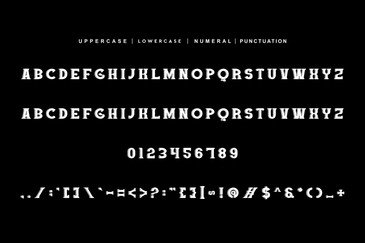 Classic Geqaso - Retro Slab Font, a Slab Serif Font by QR Design Studio (Photo 5 of 6)