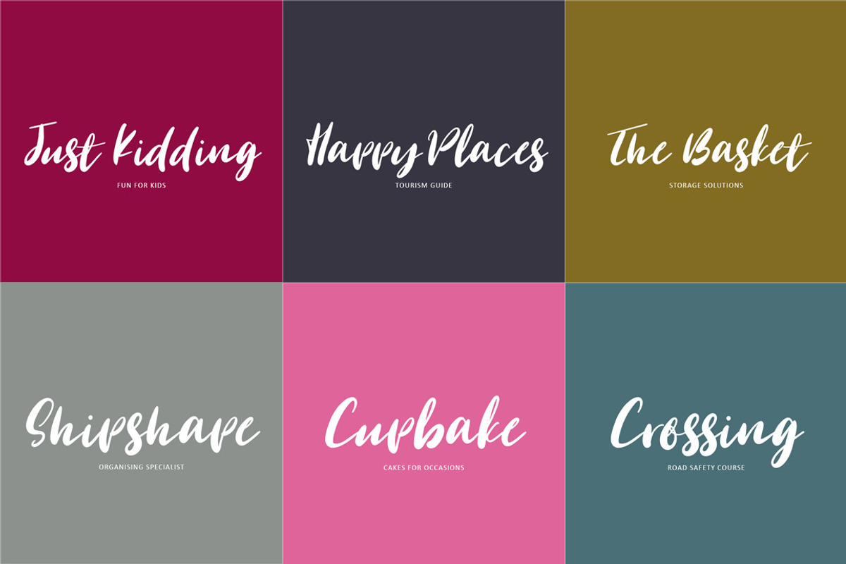 Blossomie Script Font preview 4