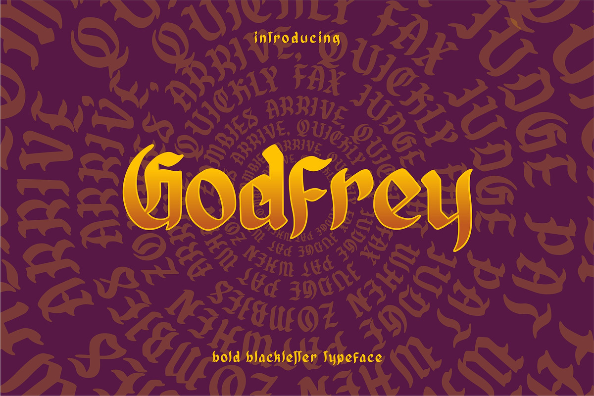 Godfrey Bold Blackletter