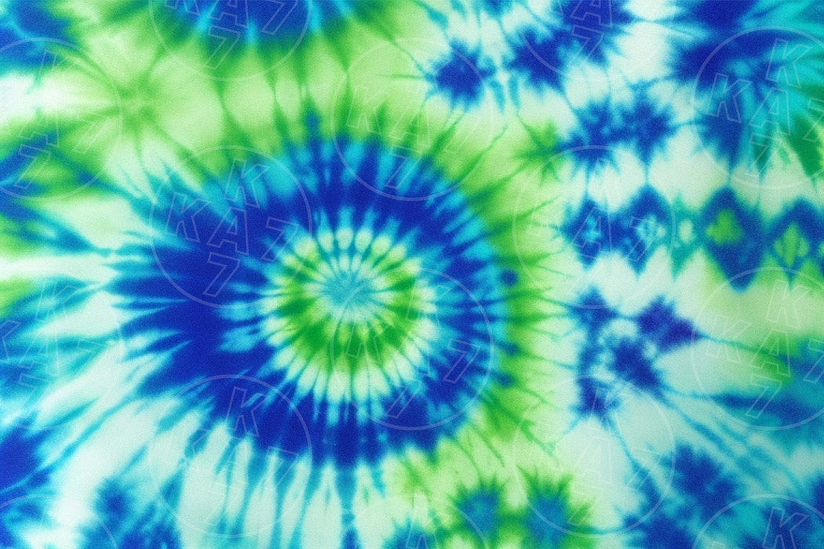 Blue & Green Tie-Dye Pattern, a Pattern Graphic by KA7-Designs (Photo 6 of 11)