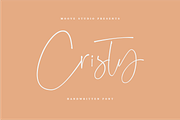 Cristy | Handwritten Font, a Script Font by Moove Studio (Thumbnail 1 of 5)
