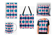Tie dye shibori watercolor patterns, a Pattern Graphic by SketchArtStudio (Thumbnail 12 of 14)