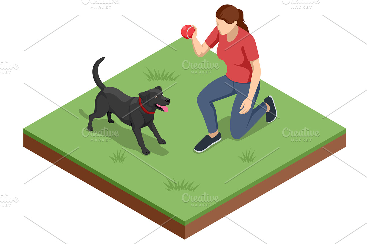 illustration of a person playing, an Animal Illustration by Golden Sikorka