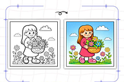 Bold & Easy Spring Woman, a Decorative Illustration by Design Station (Thumbnail 3 of 9)