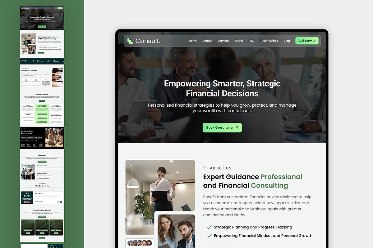 Accountant Wix Studio Website, a Wix Template by Kitteeh (Photo 3 of 20)