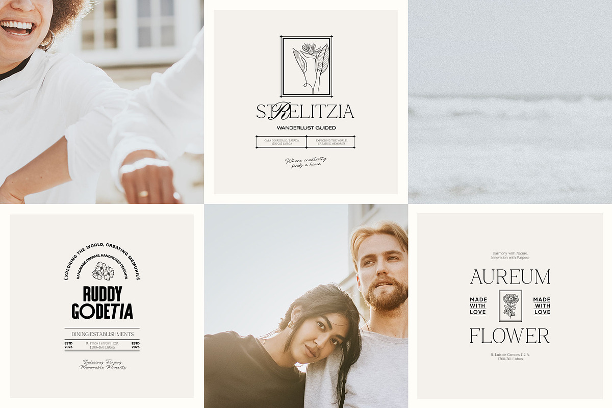 Elegant Floral | Logo Kit, a Branding & Logo Template by KetteCreate (Photo 4 of 23)