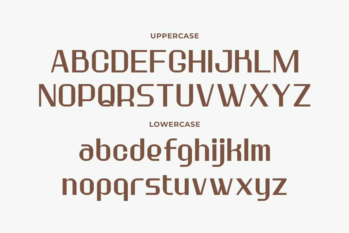 Geotouch – Creative Display Typeface, a Sans Serif Font by Artiveko (Photo 2 of 8)