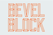 Bevel Block, a Font by Millieangelo (Thumbnail 5 of 5)