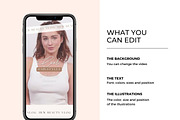 HairStylist Instagram Video Reels, a Social Media Template by design4social (Thumbnail 5 of 7)