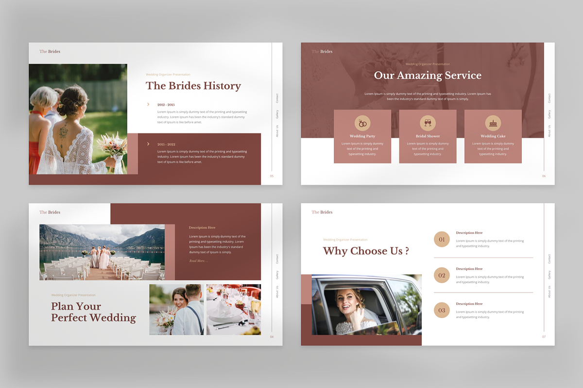 The Brides Organizer Google Slide, a Presentation Template by GraphauseProject (Photo 4 of 7)