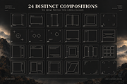24 Cinematic Composition Overlays, an Object Graphic by Designs24hr (Thumbnail 6 of 9)