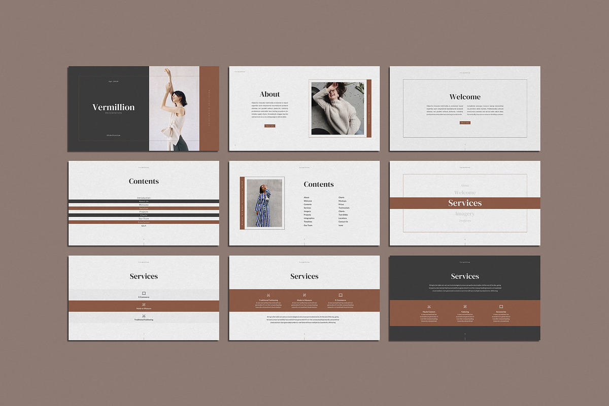 Vermillion Keynote Presentation, a Presentation Template by SlideStation (Photo 5 of 15)