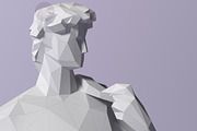 DIY David (Michelangelo) 3D template, a Templates & Theme by PolyFish (Thumbnail 1 of 6)