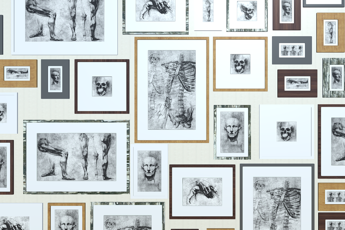 Paintings Collection, an Object 3D Model by Webcadabra (Photo 2 of 5)