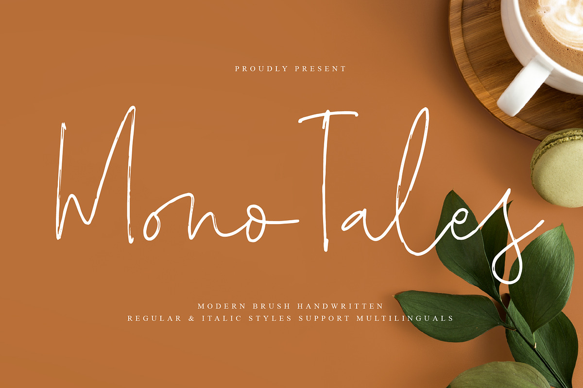 Mono Tales, a Handwritten Font by operatype.co (Photo 1 of 15)