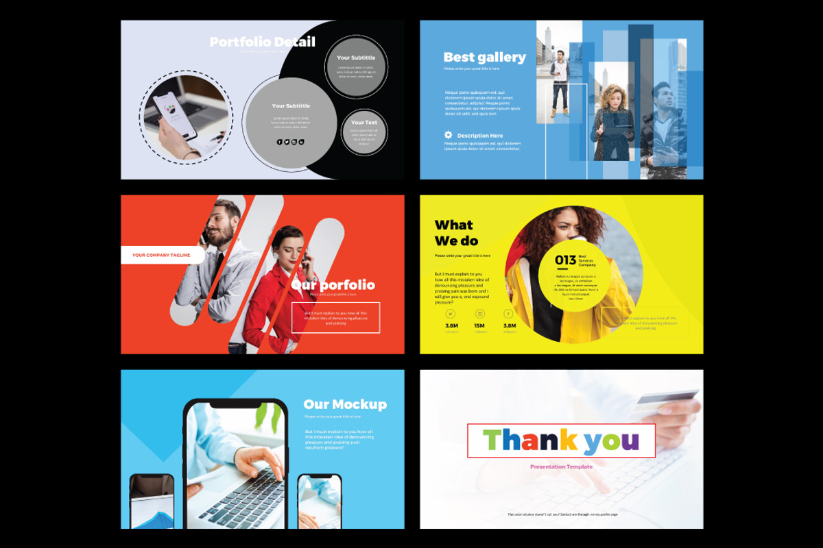 BUSINESS COLORFUL - Keynote Template, a Presentation Template by Shafura (Photo 6 of 6)
