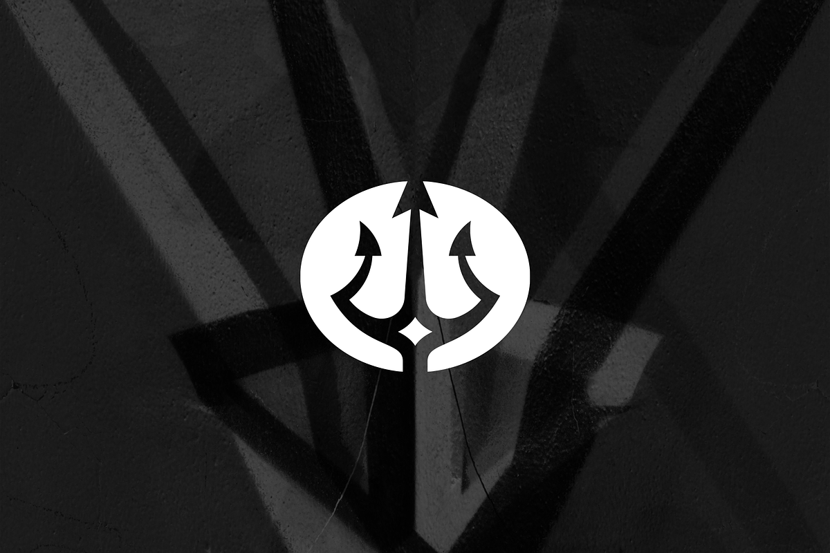 Minimalist Modern Trident Logo, a Branding & Logo Template by Luxury Logos (Photo 2 of 4)