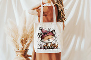 Quirky Fox Clipart PNG, an Illustration by Libby Wishes (Thumbnail 3 of 7)