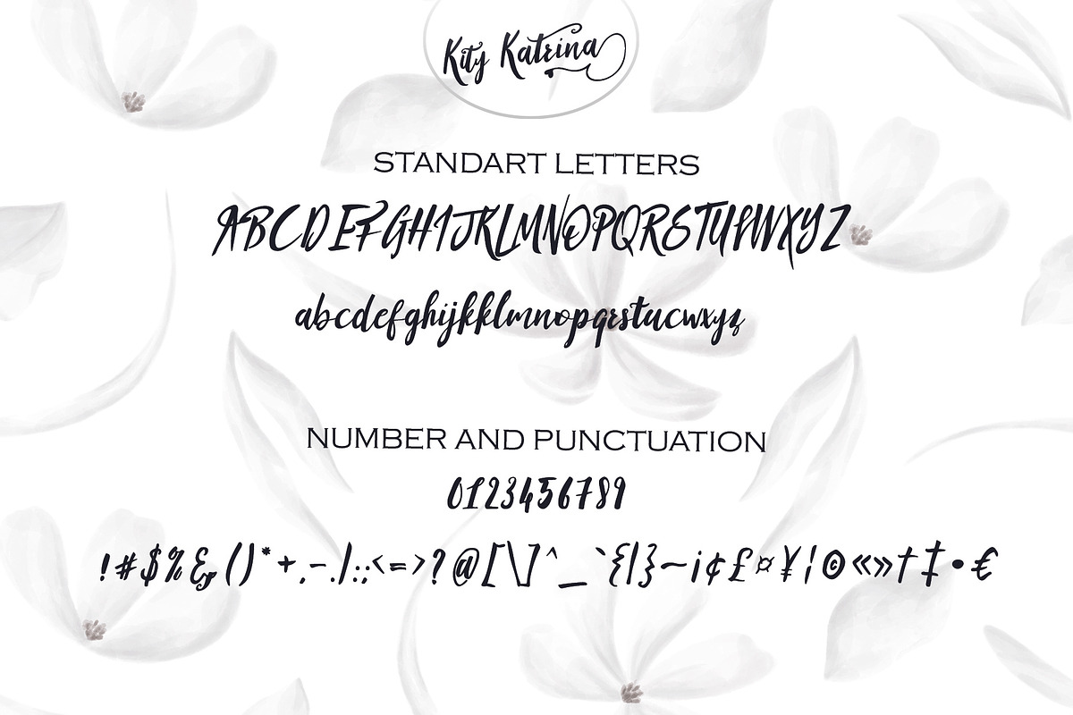 Kity Katrina Script Font, a Script Font by Design Dukkan (Photo 12 of 14)