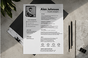 MODERN RESUME TEMPLATE (R17), a Resume Template by dulchaer29 (Thumbnail 4 of 4)