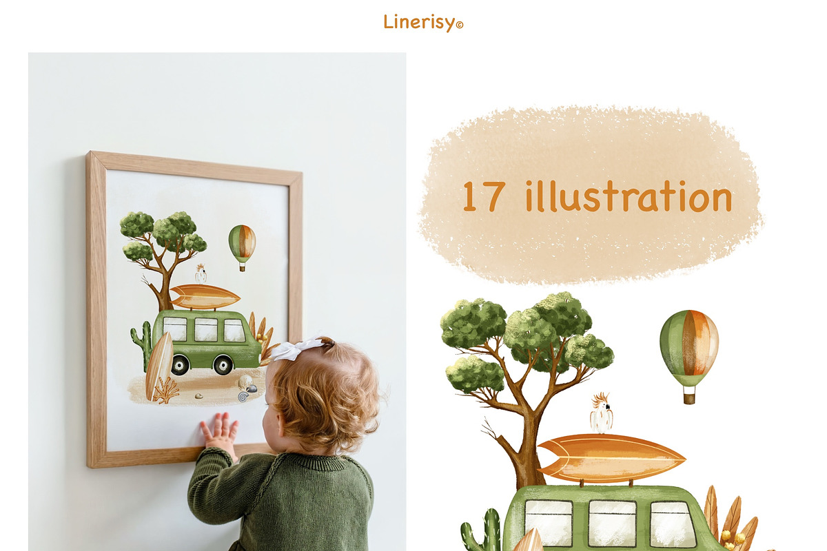 Australia-illustrations and patters, an Animal Illustration by Linerisyart (Photo 4 of 20)