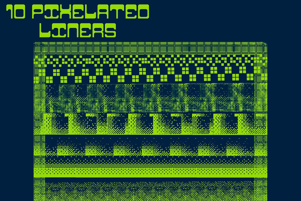 Pixel art! 100+ brush set!, a Brushes & More by Courtney Leigh creates (Photo 6 of 6)