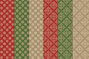 Whimsical Christmas Clipart & Papers, an Illustration by Amanda Ilkov (Thumbnail 5 of 5)