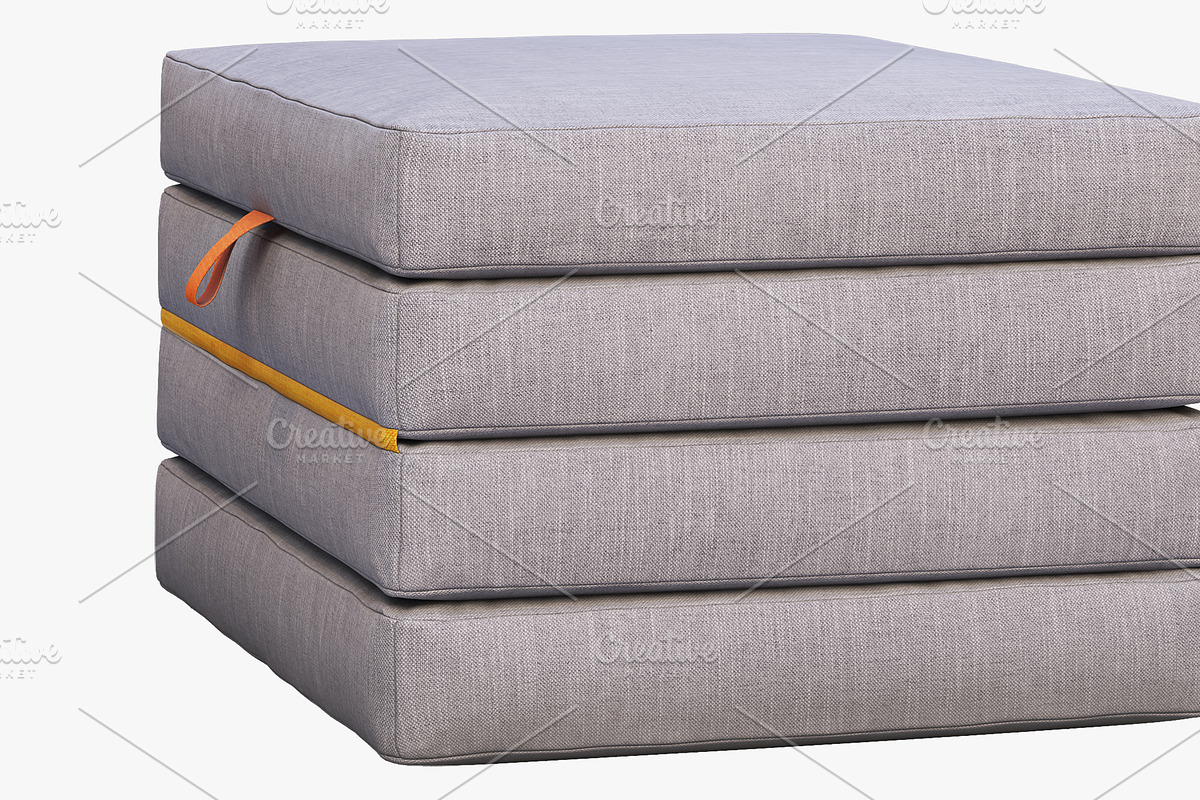 Mattress folding 3d model, a Furniture 3D Model by 3dmitruk (Photo 7 of 9)