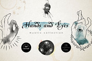 Hands and Eyes Mystic Collection, an Illustration by WBS Design (Thumbnail 1 of 5)