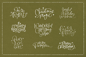 The Christmas Express Lettering Pack