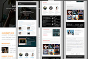 Responsive E-newsletter template, an Email Template by QuickArtisan (Thumbnail 5 of 7)