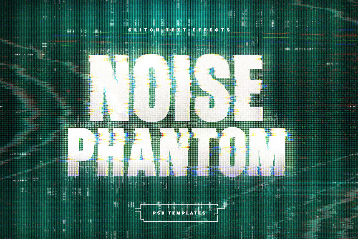 Digital Glitch Text Effect, a Layer Style Add-On by Andrew Skoch Design (Photo 7 of 9)