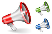 Megaphones, a Technology Illustration by TAlex (Thumbnail 2 of 6)