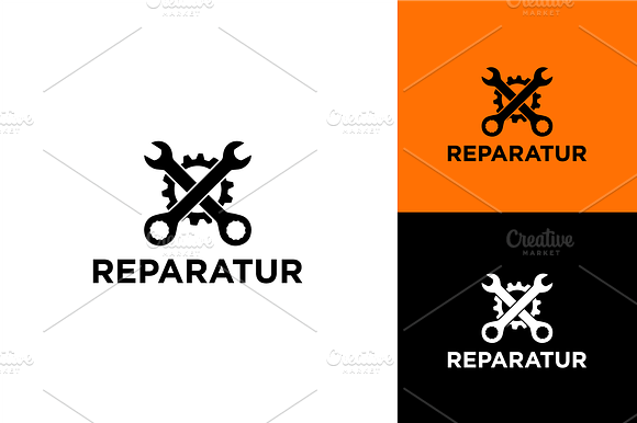 Logo Reparatur Modern preview 2