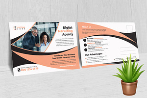 Digital Marketing Agency Post Card