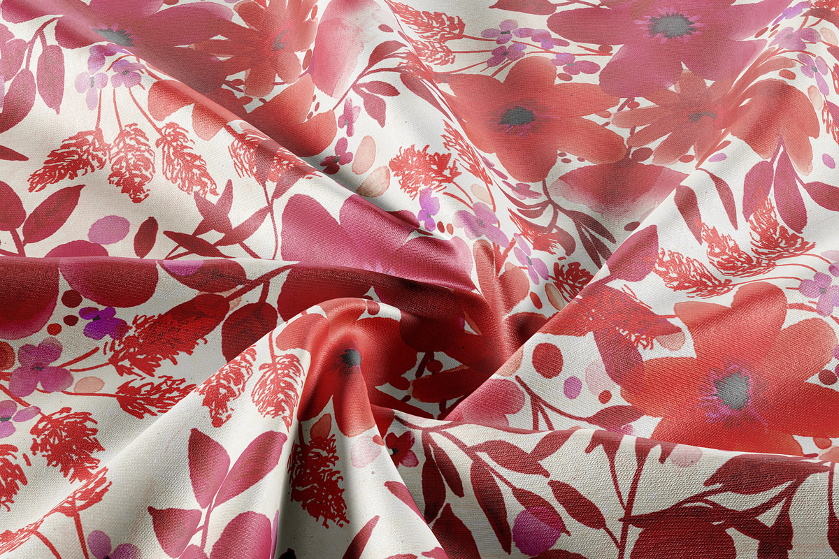 Seamless Floral Pattern Crystals, a Pattern Graphic by Arthitecture Home (Photo 8 of 11)