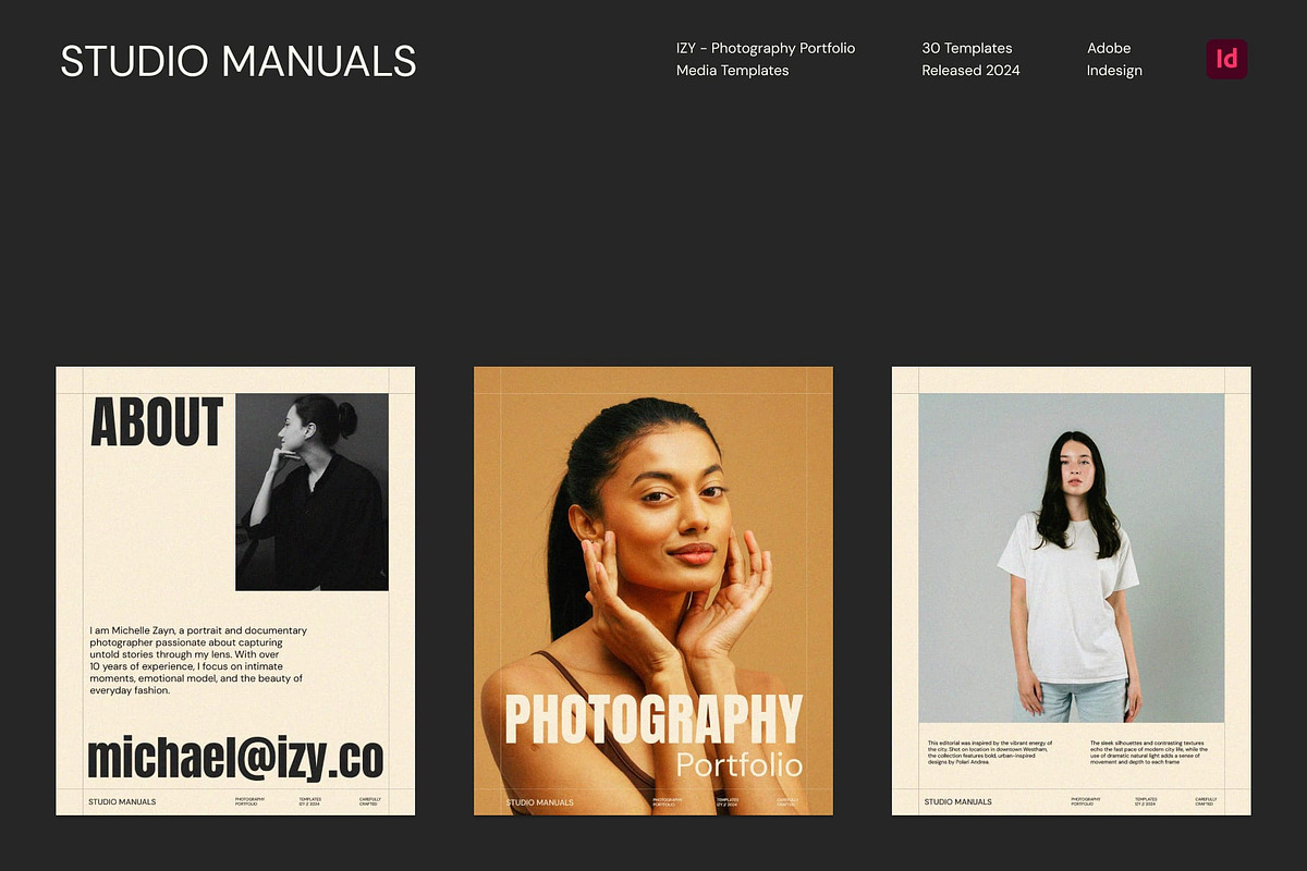 IZY – Photography Portfolio Media, a Social Media Template by Studio Manuals (Photo 2 of 8)